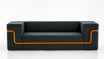 Conduit Sofa and Double Table by Jörg Schellmann for Moroso