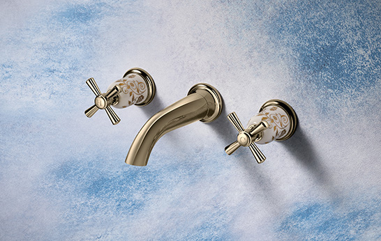 Samuel Heath Collaborates with Royal Crown Derby on a New Line of Bathroom Fittings
