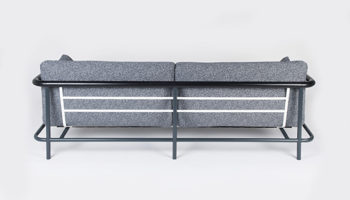 Belgian Designer Alan Gilles' X-Ray Sofa Makes A Feature Out Of Its Frame