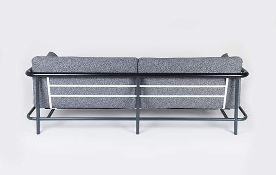 Belgian Designer Alan Gilles’ X-Ray Sofa Makes A Feature Out Of Its Frame