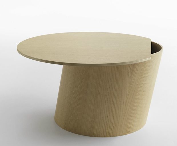 Crassevig Debuts a Lightweight Off-kilter Side Table by David Geckeler and Frank Michels