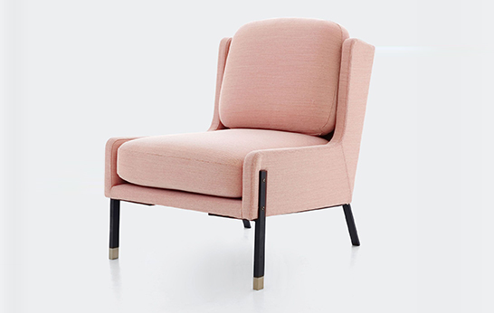 upholstery, lounge chairs, seating, armchair, easy chair, pink, pastels, color trend,