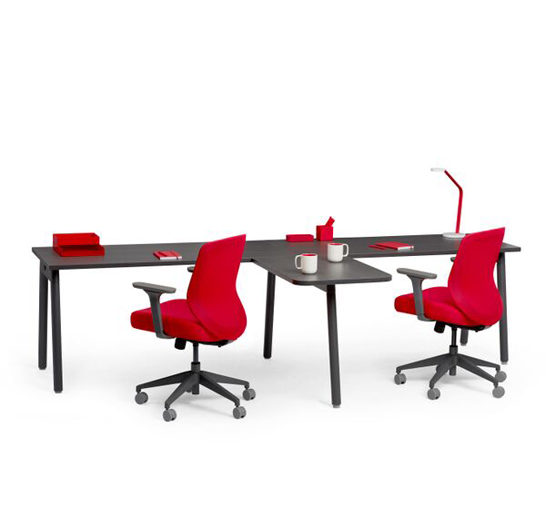 Poppin’s Series A Desk System can cater for an office of two to 200