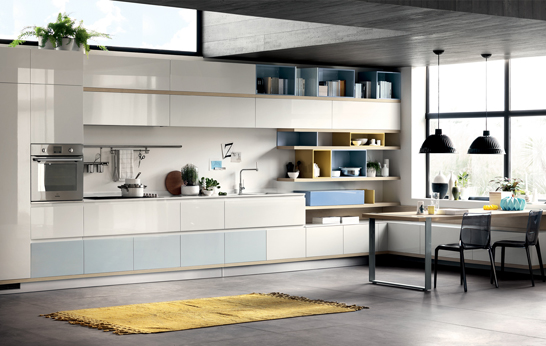 Ora-Ïto’s Foodshelf for Scavolini Offers a Contemporary Solution For Kitchen-Living Spaces