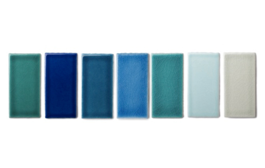 Fireclay Tile, Glazes, gloss, aquatic, residential, commercial,