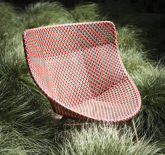Sebastian Herkner Creates Colorful Woven Seating For Dedon