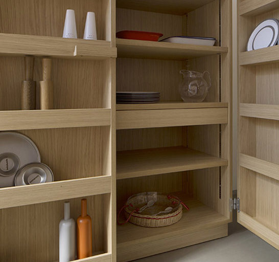 KEYCucine, kitchen, storage, oak, wood, Studio Benedini Associati,