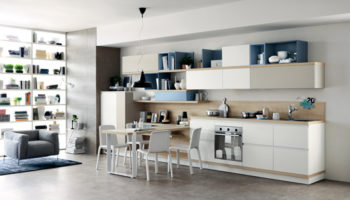 Ora-Ïto's Foodshelf for Scavolini Offers a Contemporary Solution For Kitchen-Living Spaces