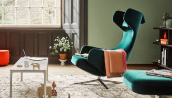 Vitra Introduces New Fabric Options for Its Grand Repos Chair