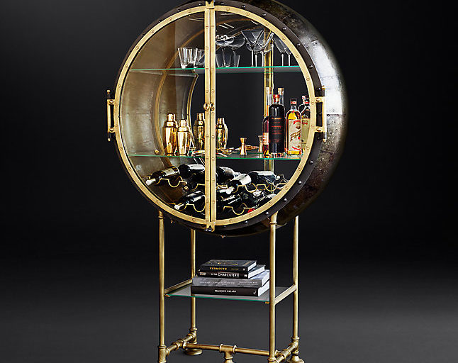 Porthole Bar by RH Contract