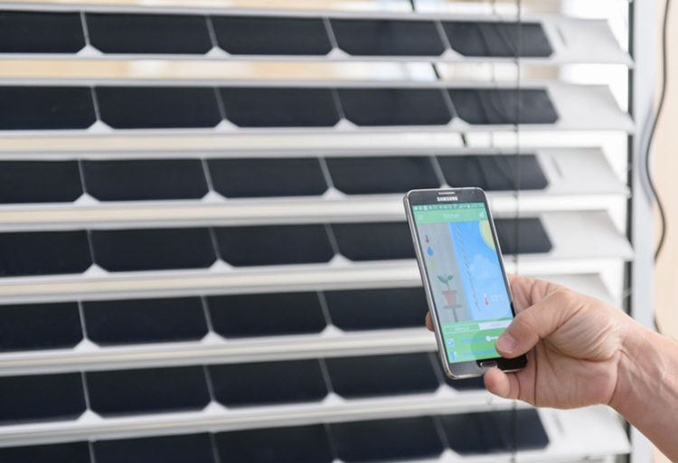 SolarGaps Smart Blinds