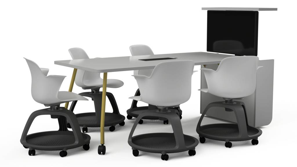 Verb Active Media Table by Steelcase