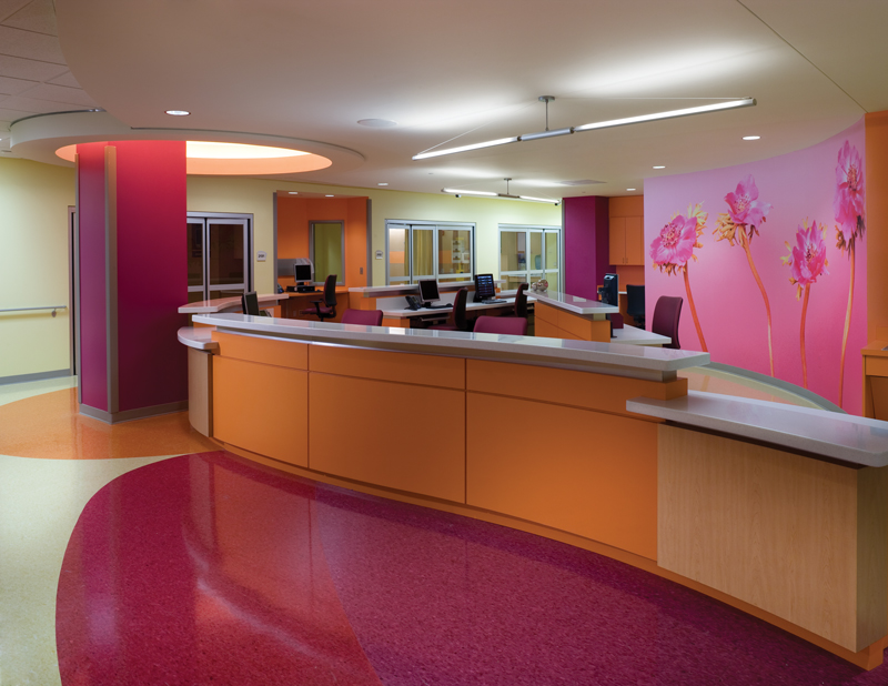 Stanley, Beaman & Sears Energize Healthcare Interiors