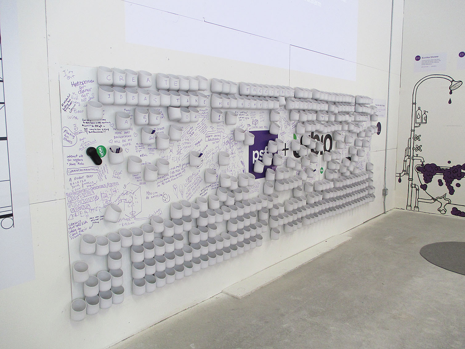 PSFK’s The Future of Home Living: Urbio wall of ideas