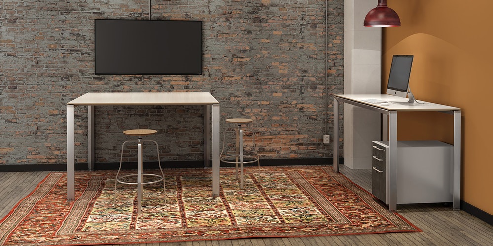Miro is a Slim, Sleek Desking Solution