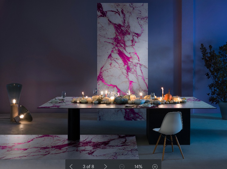 At KBIS 2018: Electric Marble by Sicis