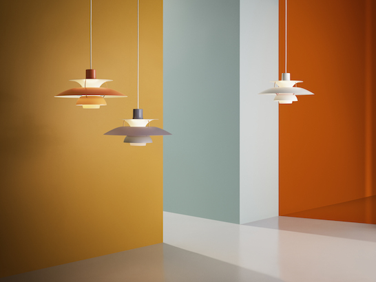 The PH 5 Lamp by Louis Poulsen Marks Its 60th Anniversary with New Colors