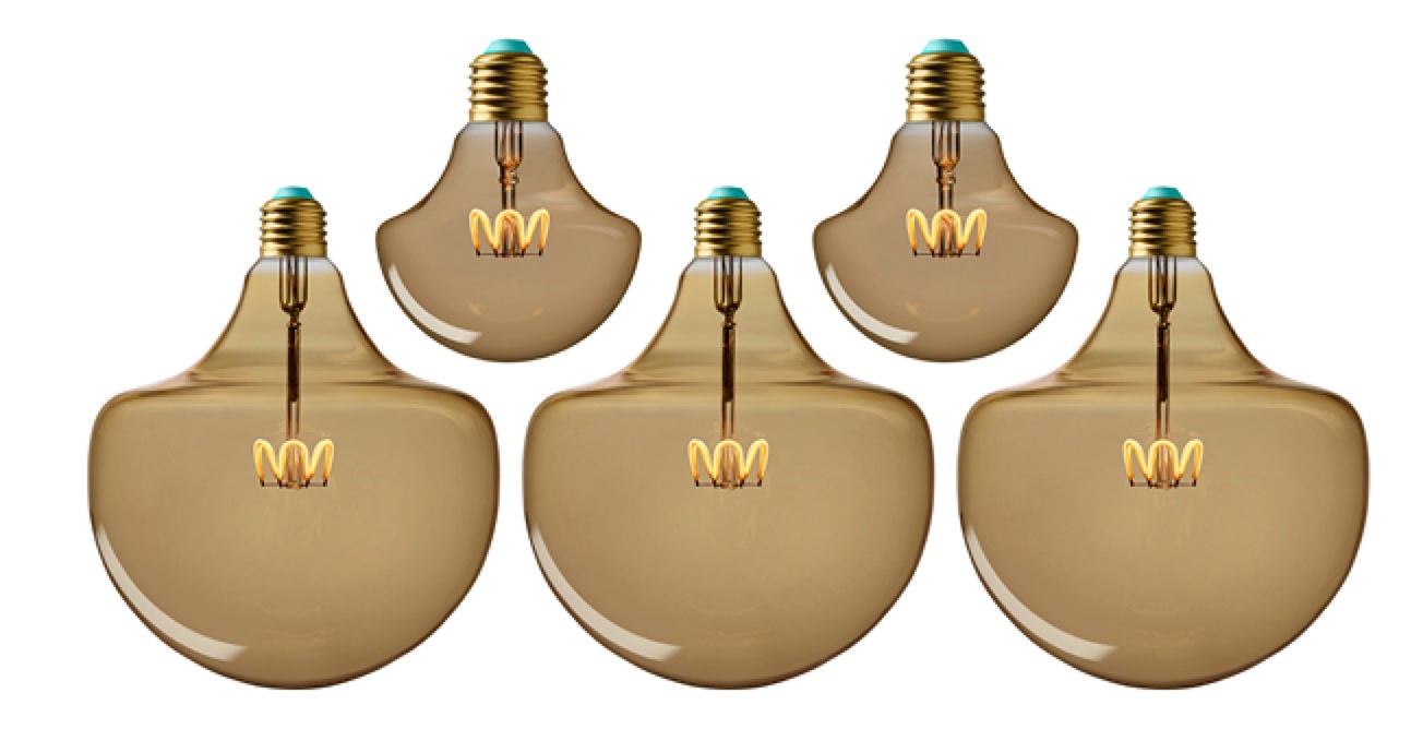 Lovely LED Filament Bulbs by Plumen