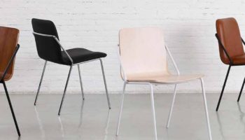 At ICFF 2018: Nuans Sling Chair and Trace Lounge