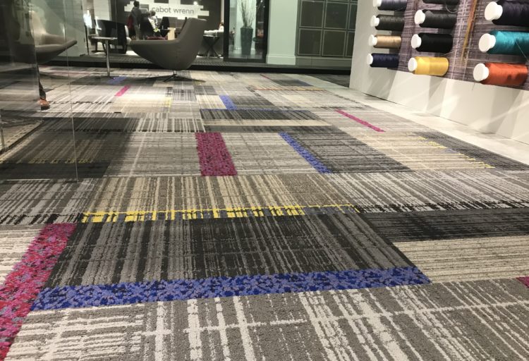 At NeoCon 2018: Tarkett’s Clever Twist on Modular Carpet