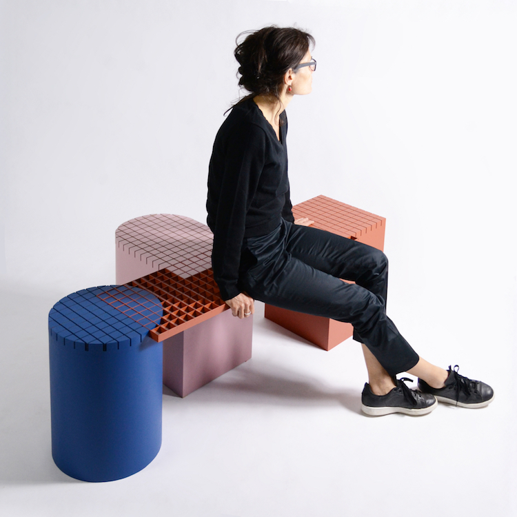 Urban Shapes Bench Series by Nortstudio