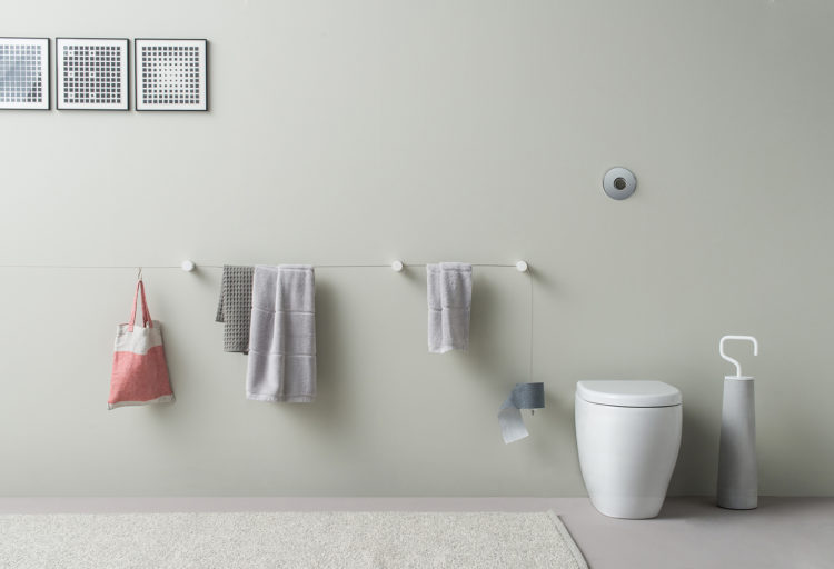 Dot: A Multifunctional Modular System for Bathroom Accessories