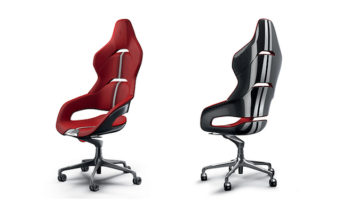 Poltrona Frau's New Office Chair Is a Nod to the Ferrari 488 Pista