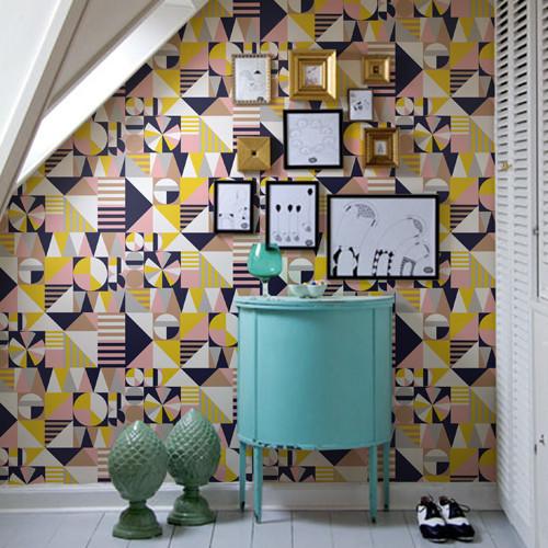 Geo Circle & Geo Mix Wallpaper by Graduate Collection