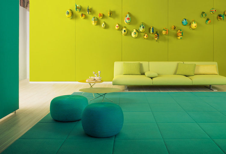 Beautifully Tailored Felt Rugs from Paola Lenti