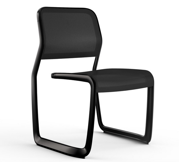2018 interpretation of Mies van der Rohe's cantilevered chairs