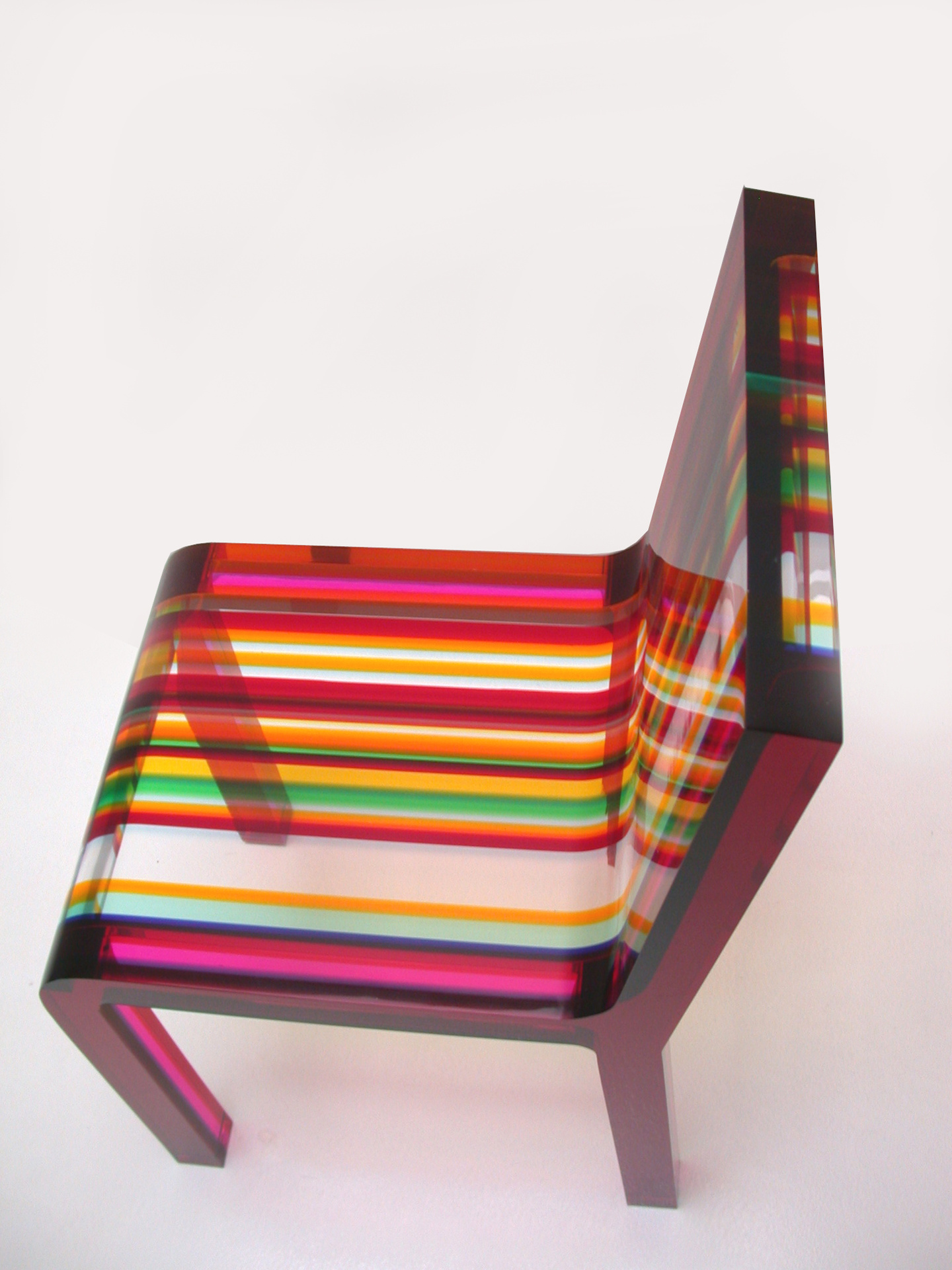 Patrick Norguet Rainbow Chair view looking down