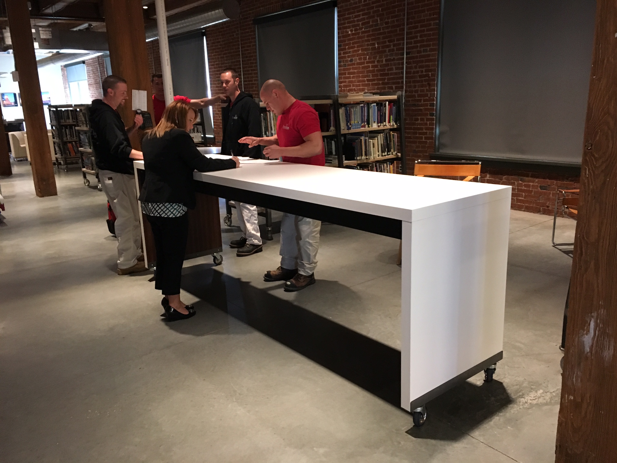 Hi5 Union 2.0 Tables in open workspace