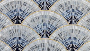 Fan Club Glass Mosaics by Artistic Tile