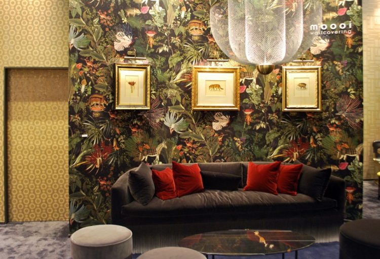 Extinct Animals Wallcovering Collection by Moooi