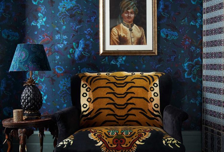 House of Hackney’s Majorelle Wallpaper is Beautifully Decadent
