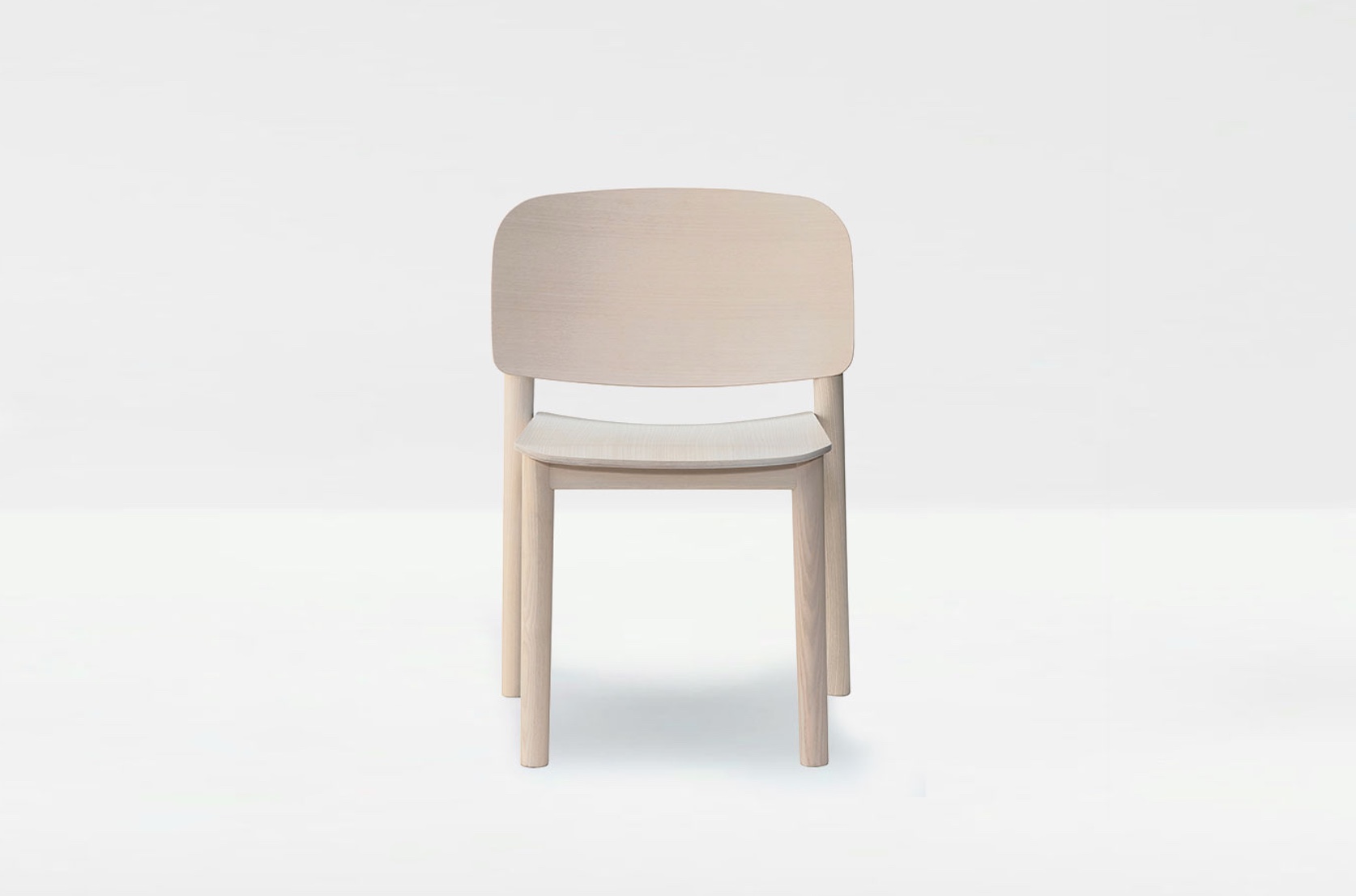 Billiani White Chair front view cream
