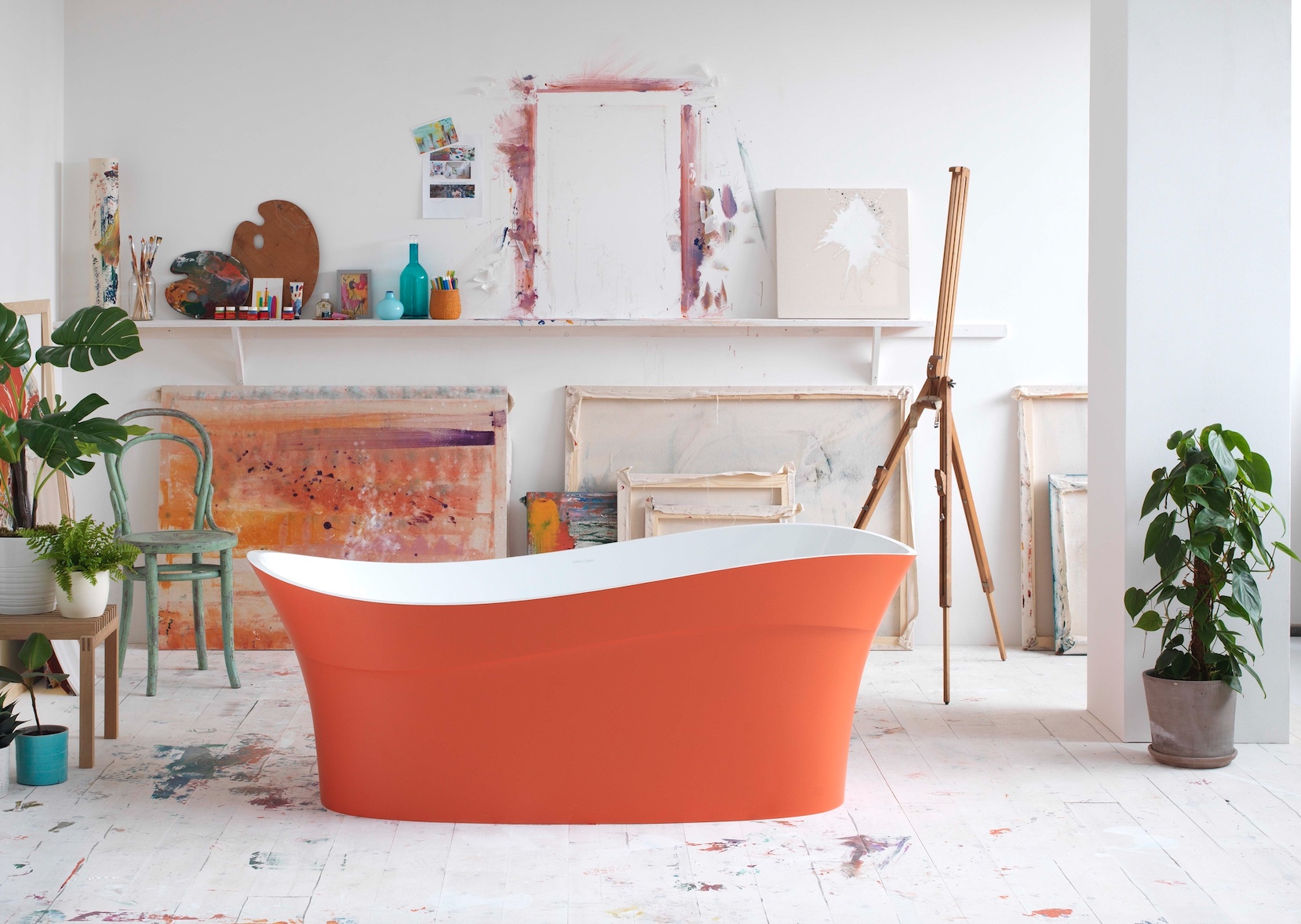 Victoria + Albert Orange tub