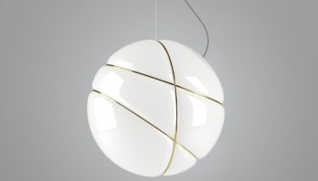 Admiring Armilla: Fabian's Beautiful New Blown Glass Lamp