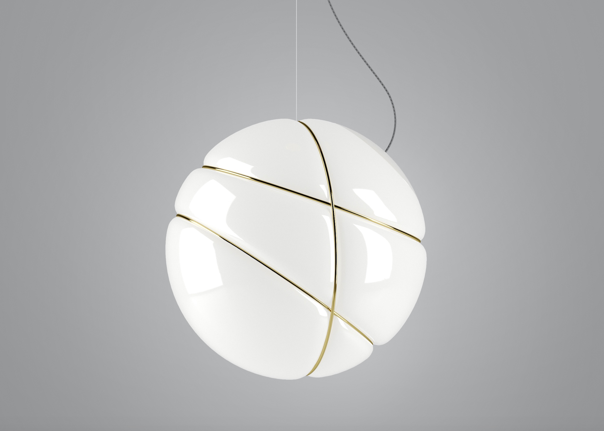 Admiring Armilla: Fabian’s Beautiful New Blown Glass Lamp