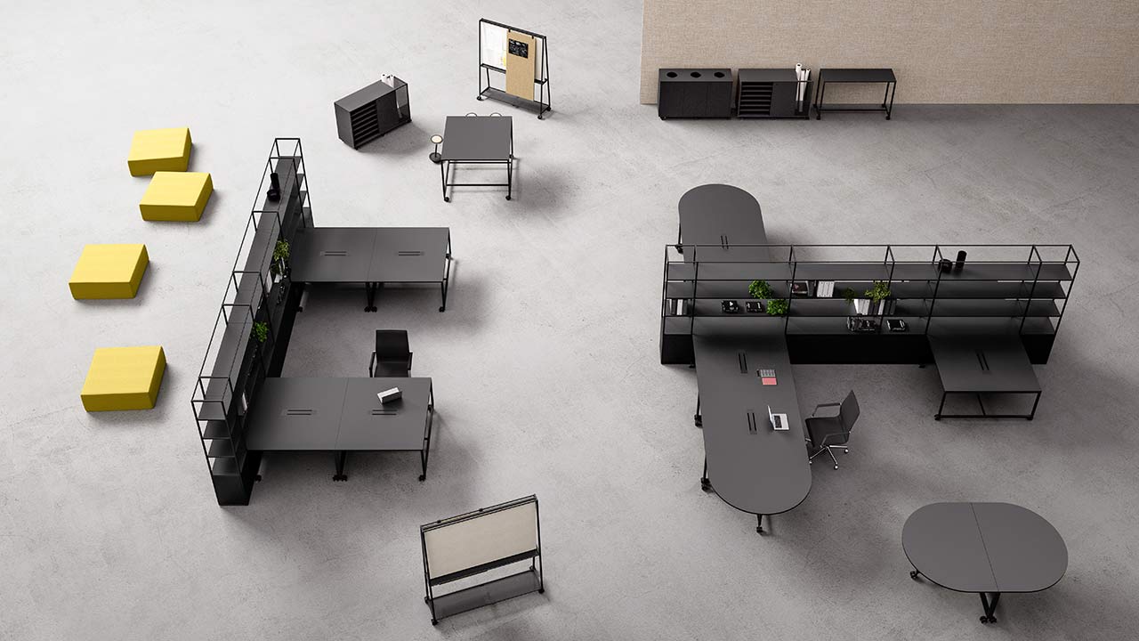 Fantoni’s Atelier Collaborative Furniture Solution