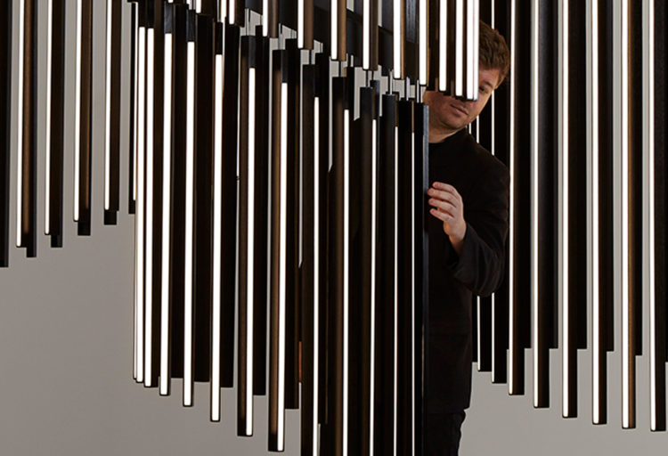 Stickbulb’s Chime Chandelier Sings at NYCxDesign