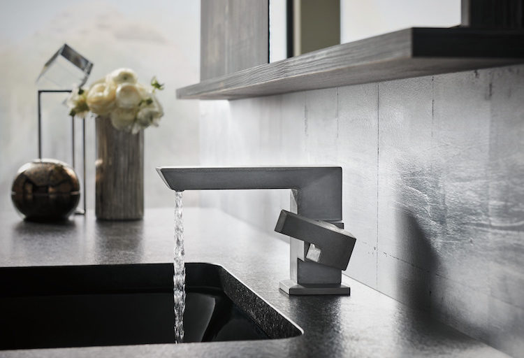 Rock Solid: Brizo Introduces Limited Edition Vettis Faucet Made of Concrete
