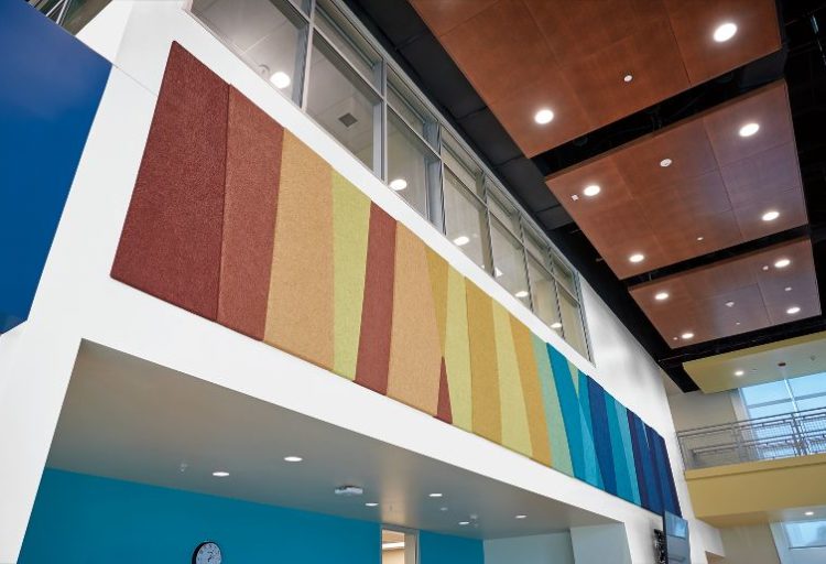 At NeoCon 2019: Armstrong Ceiling and Wall Solutions’ Tectum Panels achieve Living Product Challenge certification