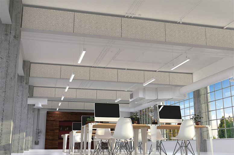 Armstrong Tectum Panels in open office