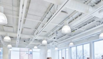 At NeoCon 2019: Armstrong Ceiling and Wall Solutions' Tectum Panels achieve Living Product Challenge certification