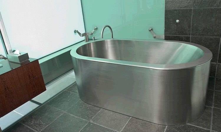 Stainless Steel Neo Tub by Neo-Metro