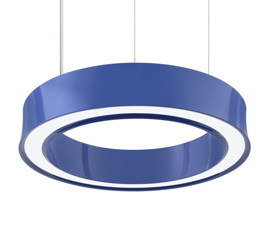 Impact Architectural Lighting )(ula light in RAL blue