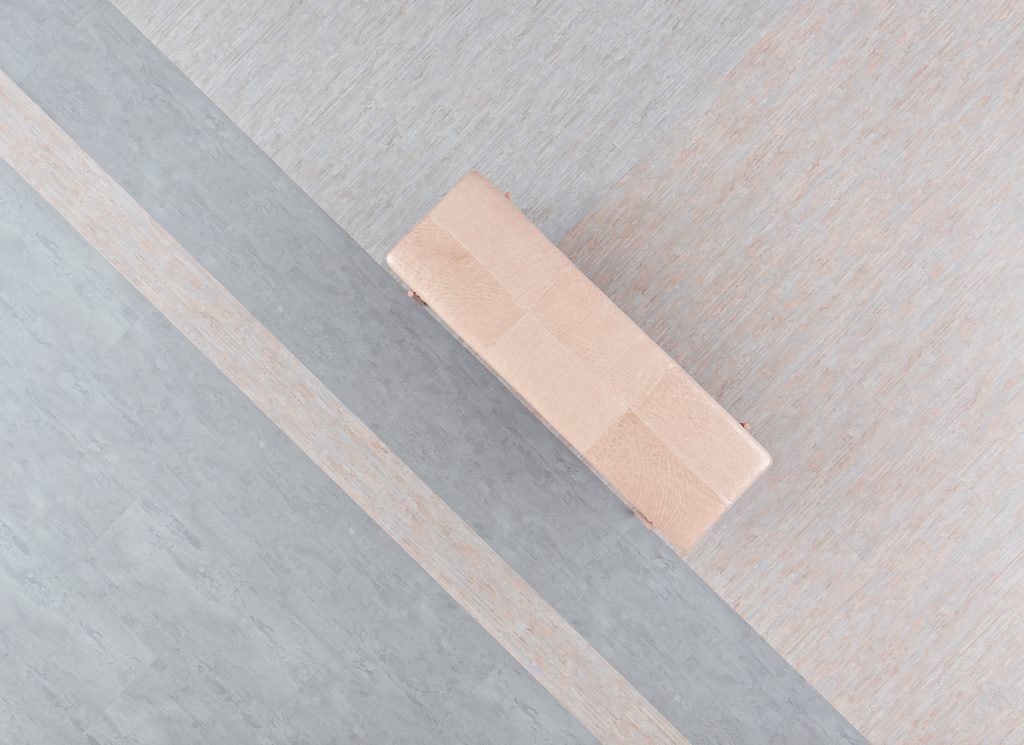 Patcraft Monochrome and Surface Tone Resilient Tile gray/pink/slate blue in large and small format tiles