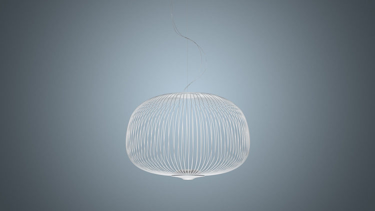 Foscarini Updates Its Spokes Lamp with an Oblong Version