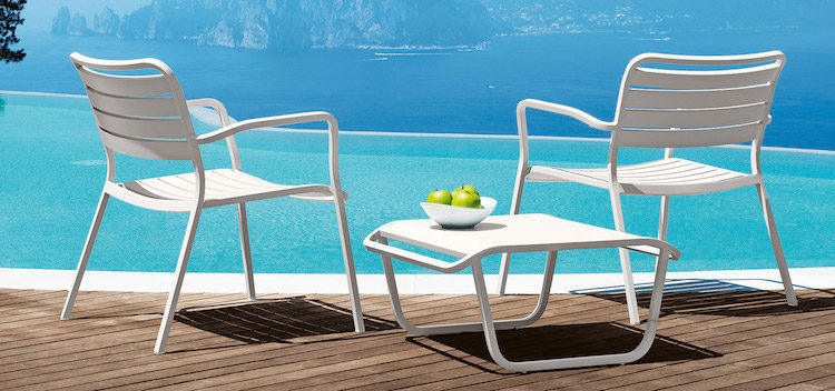 Red Hot: Ocean Armchairs by Ethimo